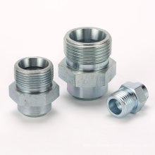 High quality straight male nipple metric carbon steel with mech galvanized butt weld pipe fitting